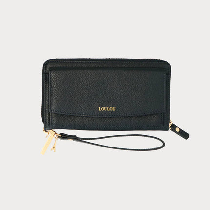 LouLou Essentiels Smart Little Bag SLB – Leren portemonnee