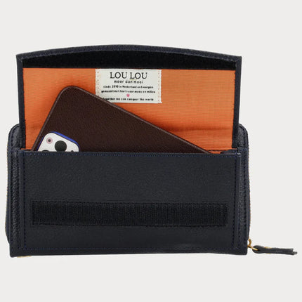 LouLou Essentiels Smart Little Bag SLB – Leren portemonnee