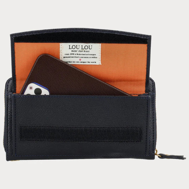 LouLou Essentiels Smart Little Bag SLB – Leren portemonnee
