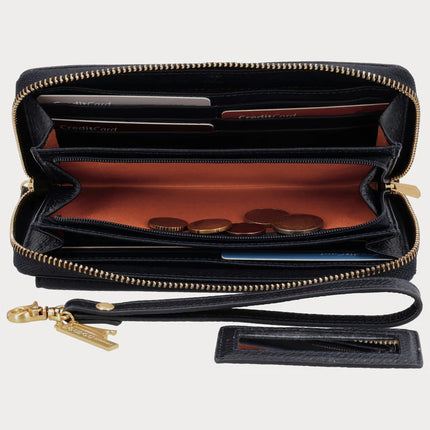 LouLou Essentiels Smart Little Bag SLB – Leren portemonnee
