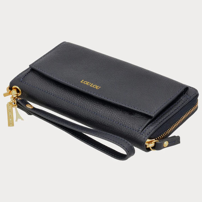 LouLou Essentiels Smart Little Bag SLB – Leren portemonnee