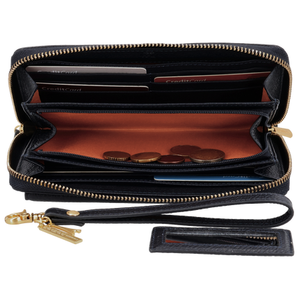 LouLou Essentiels Smart Little Bag SLB – Leren portemonnee