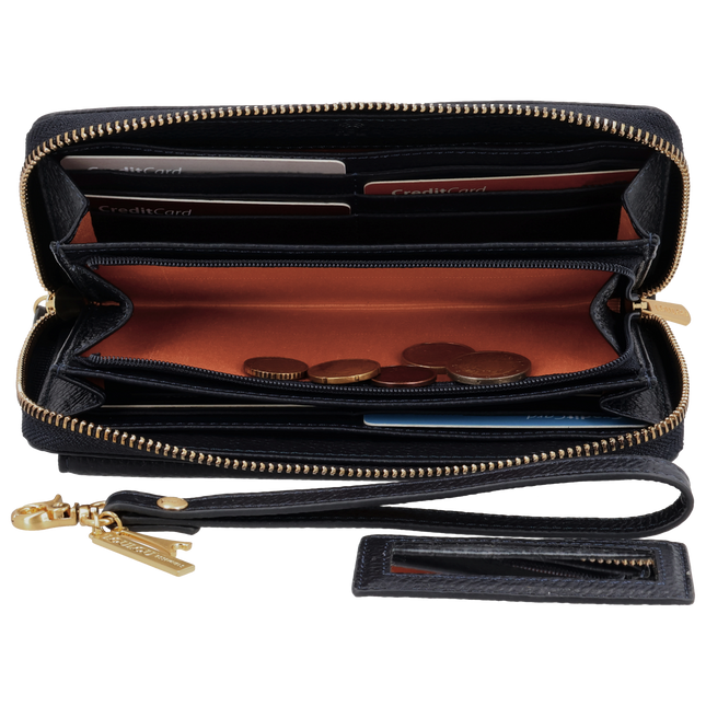 LouLou Essentiels Smart Little Bag SLB – Leren portemonnee