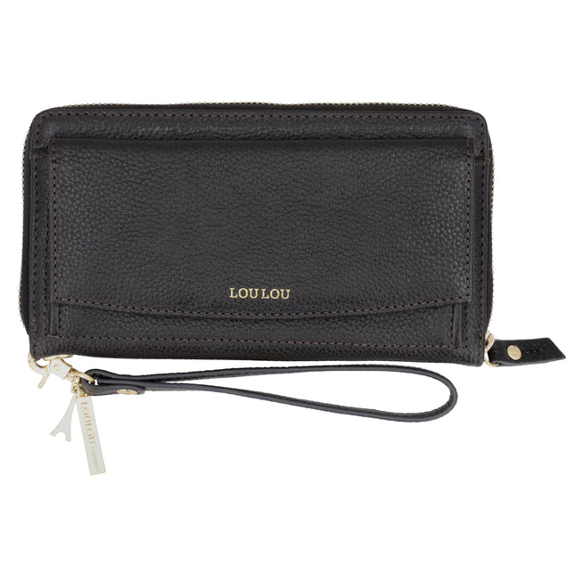 LouLou Essentiels Smart Little Bag SLB – Leren portemonnee