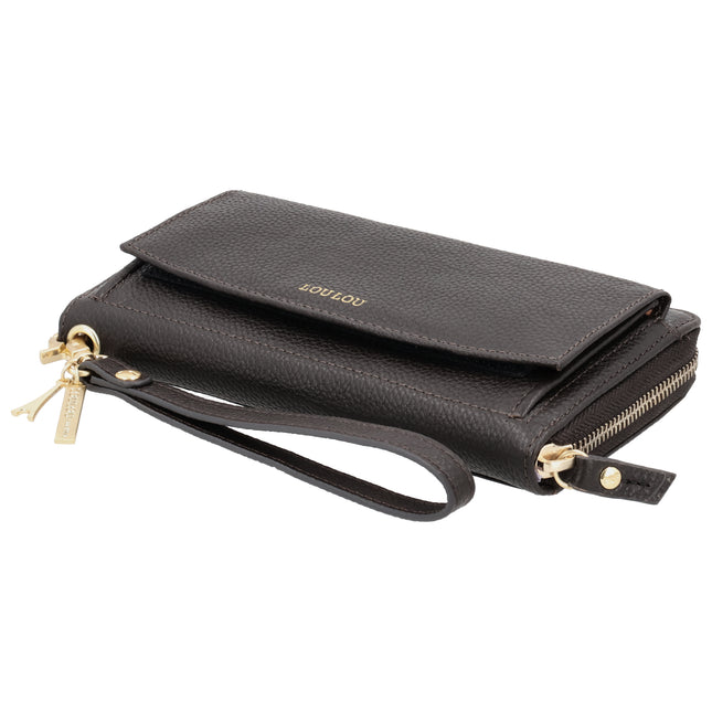 LouLou Essentiels Smart Little Bag SLB – Leren portemonnee