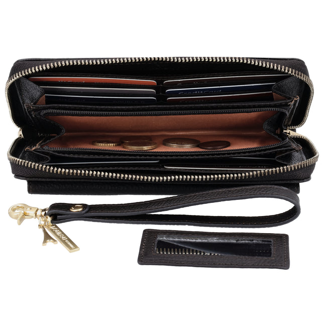 LouLou Essentiels Smart Little Bag SLB – Leren portemonnee