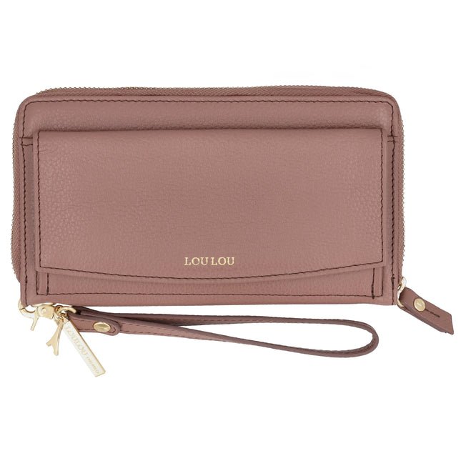 LouLou Essentiels Smart Little Bag SLB – Leren portemonnee