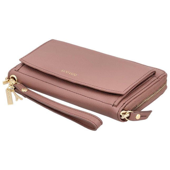 LouLou Essentiels Smart Little Bag SLB – Leren portemonnee