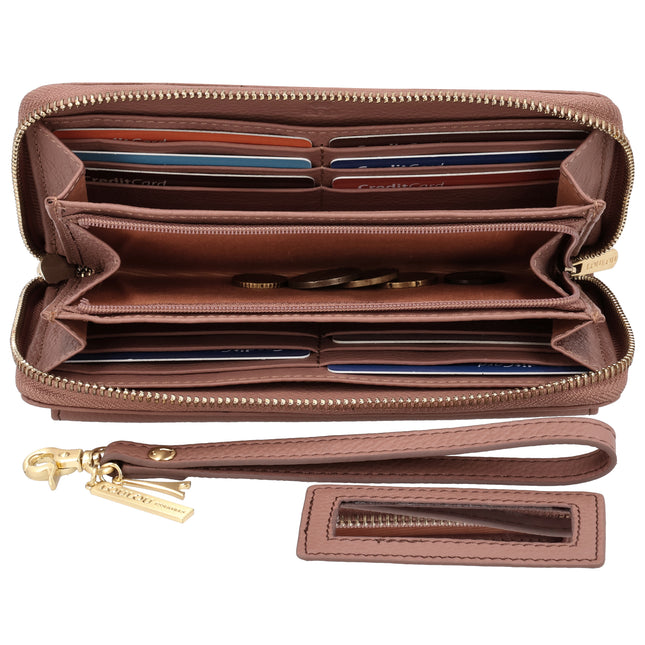 LouLou Essentiels Smart Little Bag SLB – Leren portemonnee