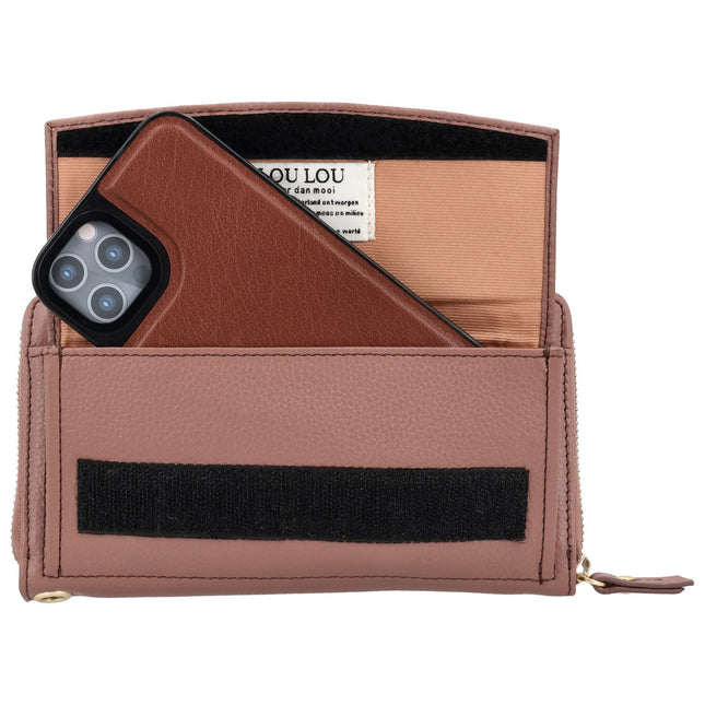 LouLou Essentiels Smart Little Bag SLB – Leren portemonnee
