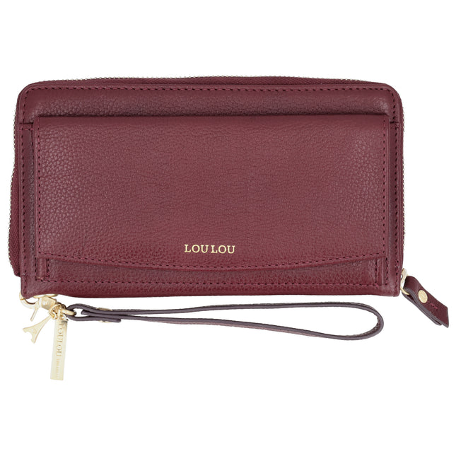 LouLou Essentiels Smart Little Bag SLB – Leren portemonnee