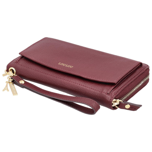 LouLou Essentiels Smart Little Bag SLB – Leren portemonnee