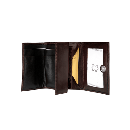 dR Amsterdam Heren Over Slag Portemonnee Met Kijkvenster RIFD