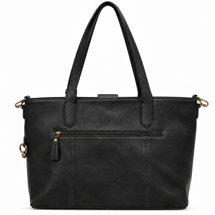 Bag2Bag Navan Pasta de Trabalho em Couro com Bolsa para Portátil