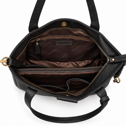 Bag2Bag Navan Pasta de Trabalho em Couro com Bolsa para Portátil