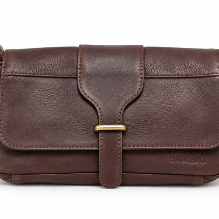 Bag2Bag New Napels skuldertaske Mørkebrun