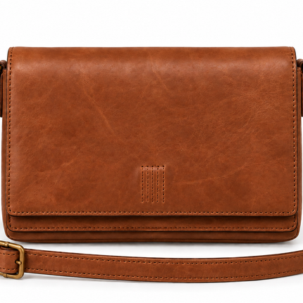 Bag2Bag Nuuk axelväska Cognac