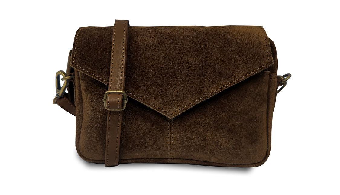 Chabo Bags Rio Romy Suede Schoudertas