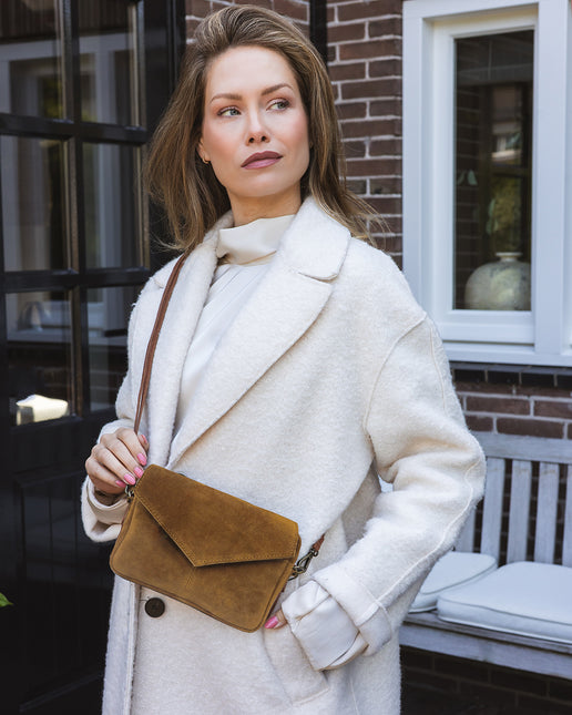 Chabo Bags Rio Romy Suede Schoudertas