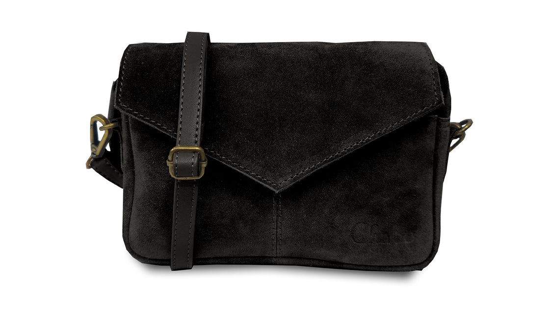 Chabo Bags Rio Romy Suede Schoudertas