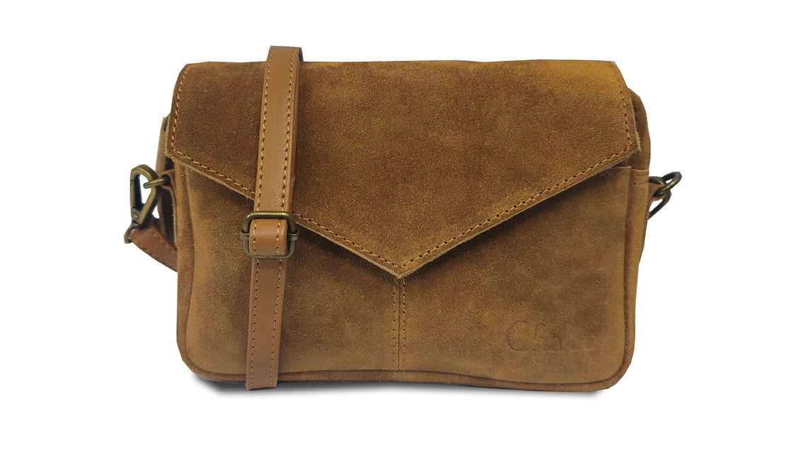 Chabo Bags Rio Romy Suede Schoudertas