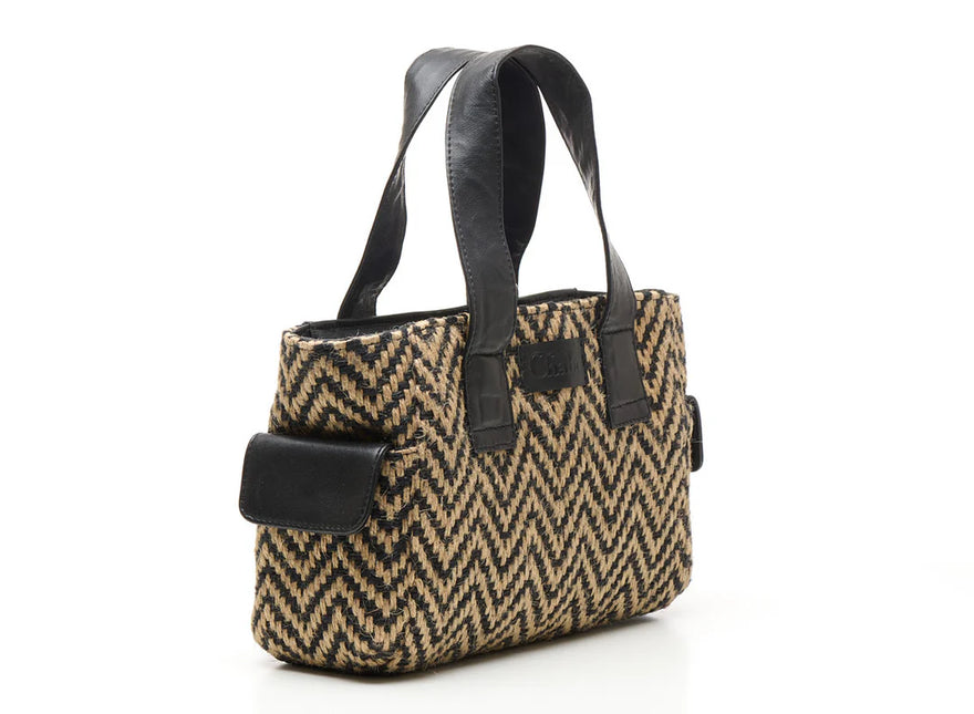 Chabo Bags Romio Jacquard Handbag