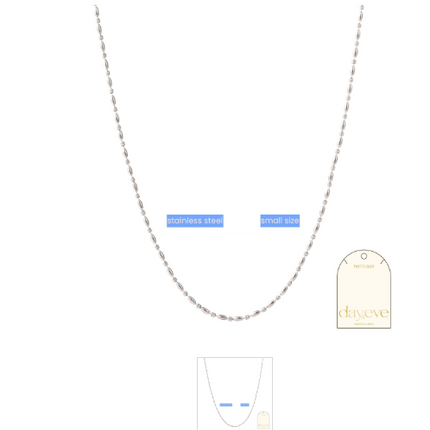 Day & Eve by Go Dutch Label Small Size Necklace - RH (34+6 cm)