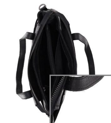 DSTRCT Schoudertas / Crossbodytas Dames Leer Preston Park