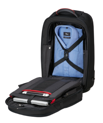 Samsonite PRO-DLX 6 Laptop Backpack Wheels 17.3"