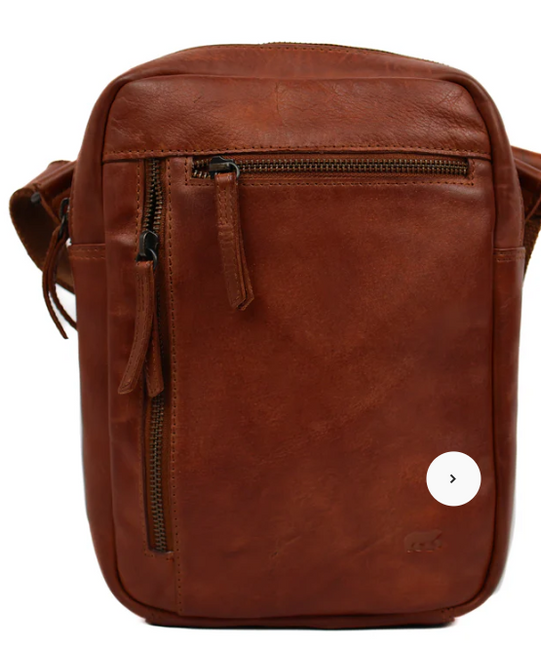 Bear Design axelremsväska Jody Cognac