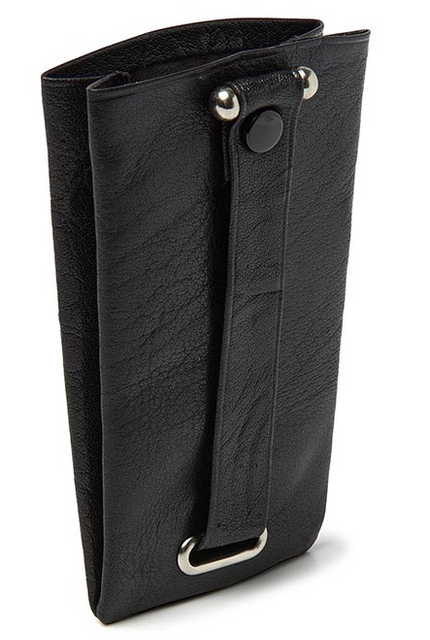 dR Amsterdam Klok Sleuteletui Waxi Black