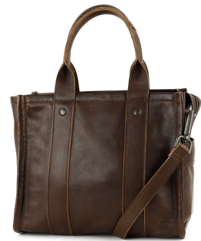 Bear Design Tote Bag Pepe Small Dunkelbraun