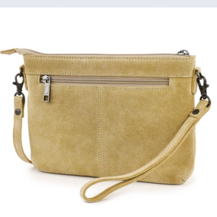 Bear Design Suède Leren Clutch/Schoudertasje SU1715