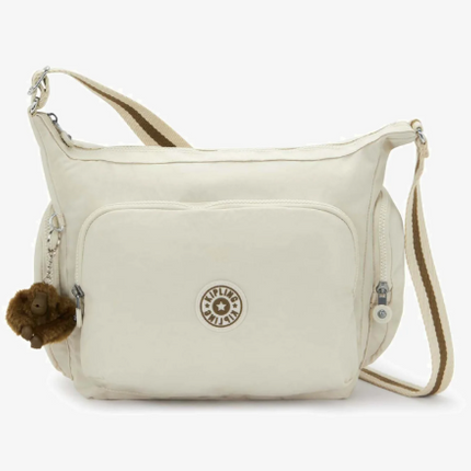 Kipling Gabb Schoudertas Soft Sand