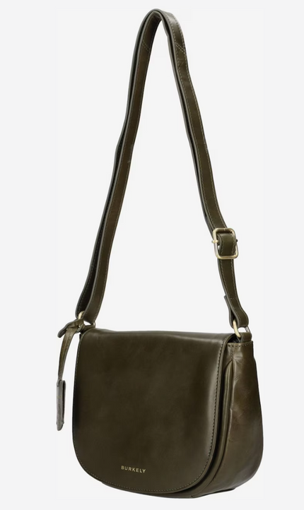 Burkely Vintage Veda Satchel Bag Olive