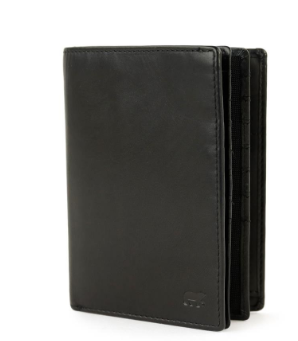 Bear Design Heren Bifold/Portemonnee Nikos CL22768 Black