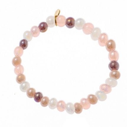 Pulseira de contas 6 mm Day & Eve by Go Dutch Label Beads B60003-2