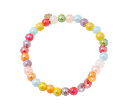 Pulseira de contas 6 mm Day & Eve by Go Dutch Label Beads B60003-6