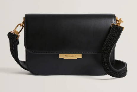 Ted Baker Kkasa Lock Detail Bolsa a tiracolo Preto