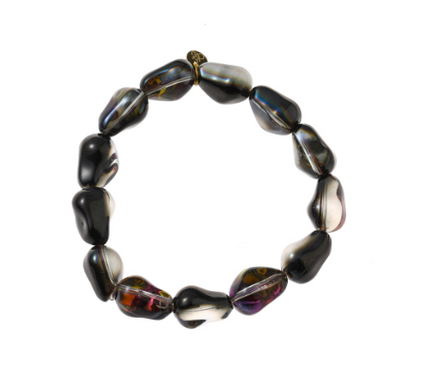 Day & Eve by Go Dutch Label Drop Glass Stones Gri (oțel inoxidabil)