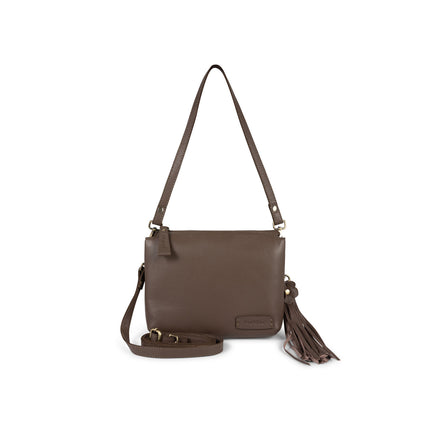 Bag2Bag Schio Crossbody Tas Fudge