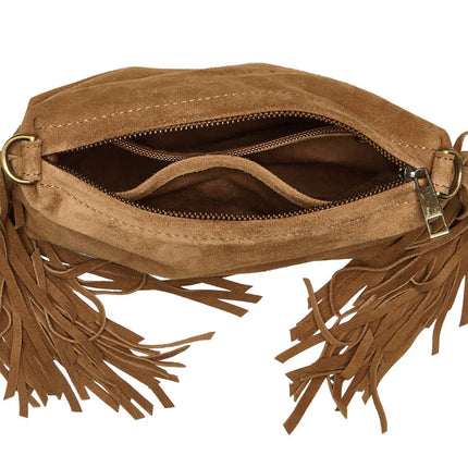 Chabo Bags Suede Stormy Fringes Small Shoulderbag
