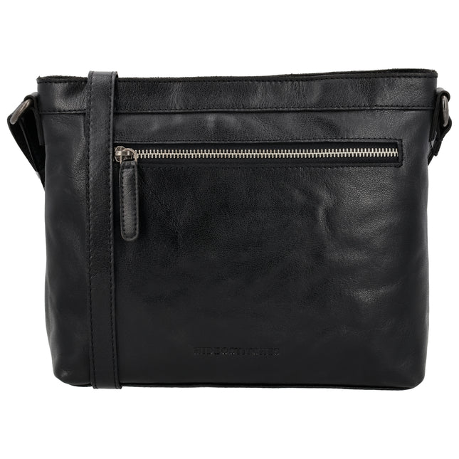 Hide & Stitches Westland Skuldertaske 28 cm Sort