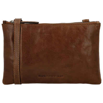 Hide & Stitches Westland Taška přes rameno 24 cm Koňaková