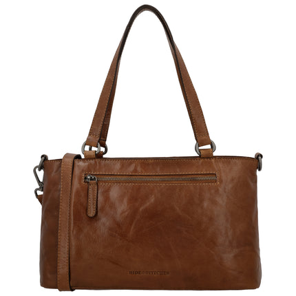 Hide & Stitches Westland nakupovalna torba 35 cm Koniak