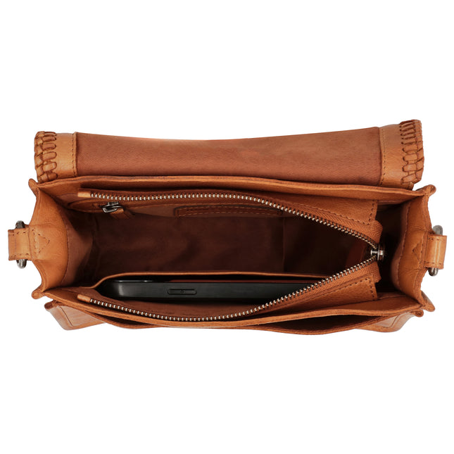 Hide & Stitches Inspired by Country Crossbodytas Met Overslag