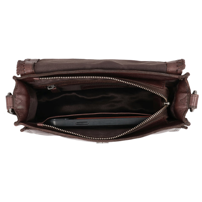 Hide & Stitches Inspired by Country Crossbodytas Met Overslag