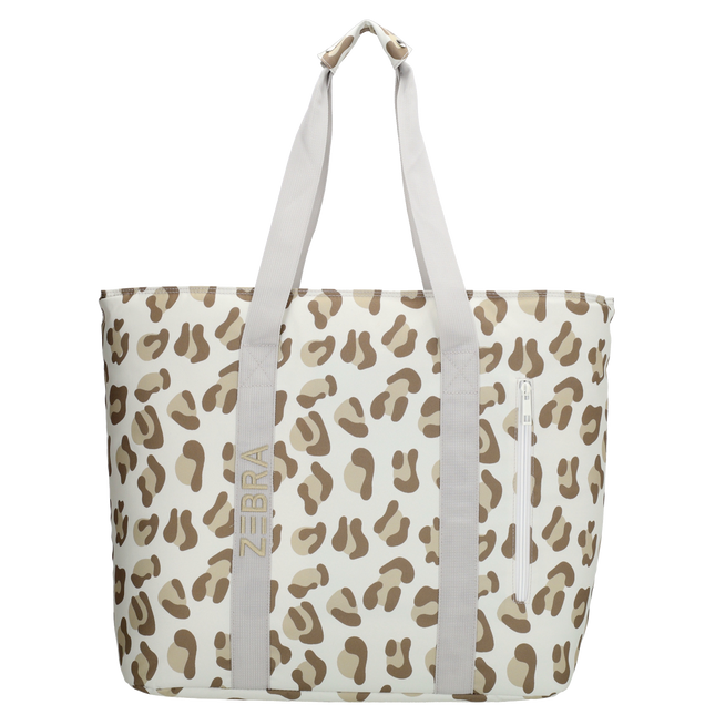 Zebra Trends Sally stojanová kabelka Luipaard béžová