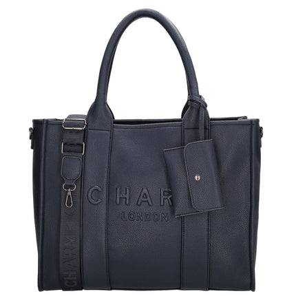 Mala Charm London Bond para portátil de 15,6 polegadas Azul