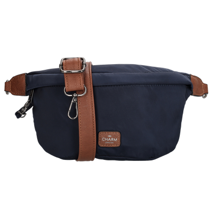 Charm London Buckingham Bodybag/Heuptas Blauw